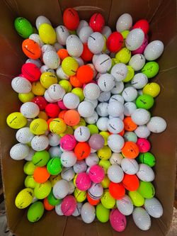 50pcs Mixed Golf Balls.. In good condition clean and ready to use