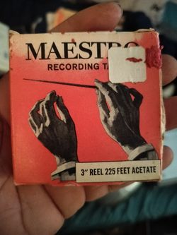 Vintage Recording Tape 