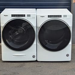 Whirlpool XL Capacity 4.5 cuft washer and 7.4 cuft Electric Dryer. Works Perfect. 30 Days warranty