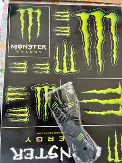 Monster energy Sticker sheet