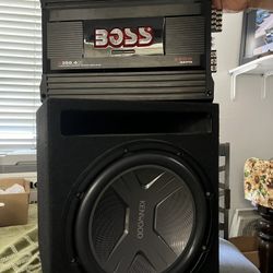 Amp and speaker