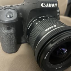 Cannon EOS 90D With Wide Lens 