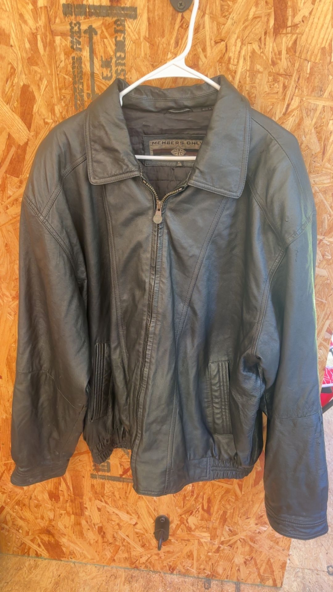 Members Only Leather Jacket