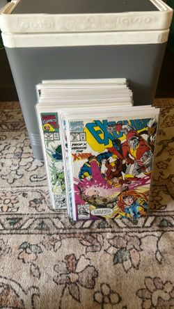 Comic books Excalibur 3-52  big run
