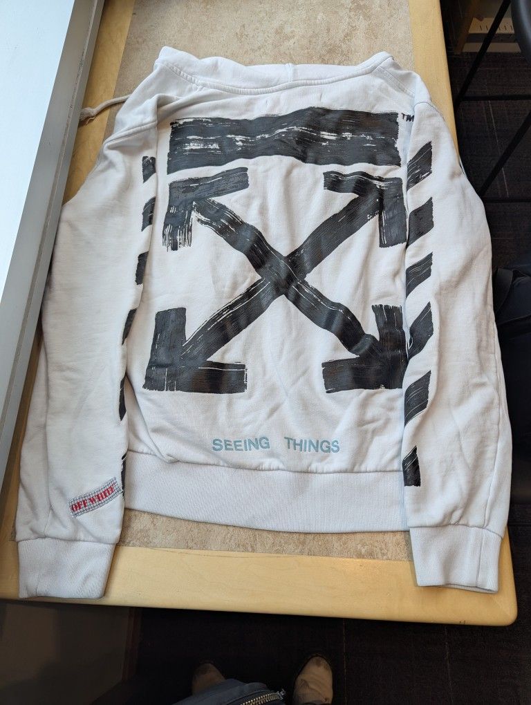 Off-White Zip Up Hoodie