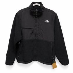 The North Face Men's Black Fleece Jacket Full Zip Pockets Size L New w/ Tags