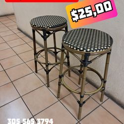 Set Of Two Stools 