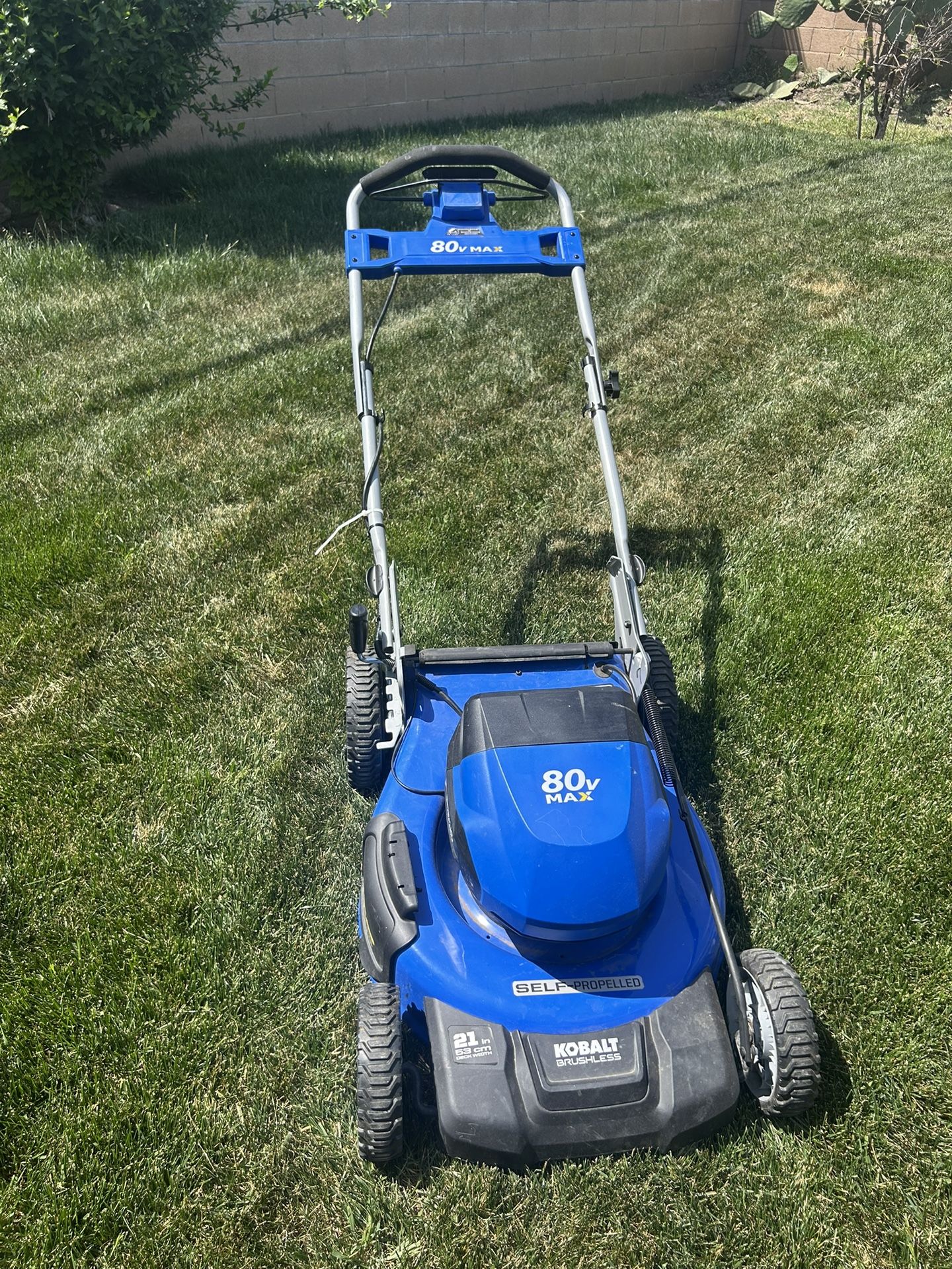 Kobalt 80v Lawnmower Only