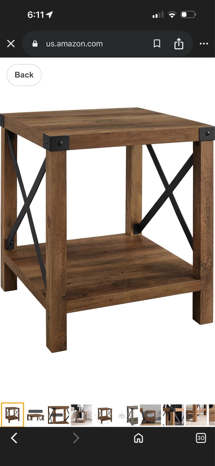 Night stand or end tables brand new in box