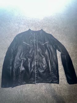 Boys/girls size 16 real leather jacket