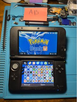 Nintendo Blue 3DS XL - Custom Setup - 64GB