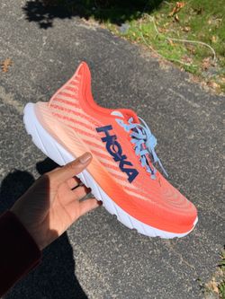 Hoka One One Mach 5 Peach Running Sneakers