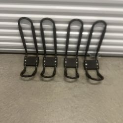 J-bar kayak roof racks (set of 4) Imperfections. Used in good condition with some cosmetic blemishes. These blemishes are in the form of scratches and