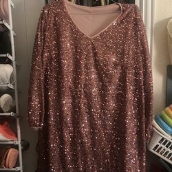 Two XL sparkly dress