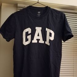 GAP Everyday Soft Navy Blue Logo Graphic T-Shirt - Size Extra Small (XS)