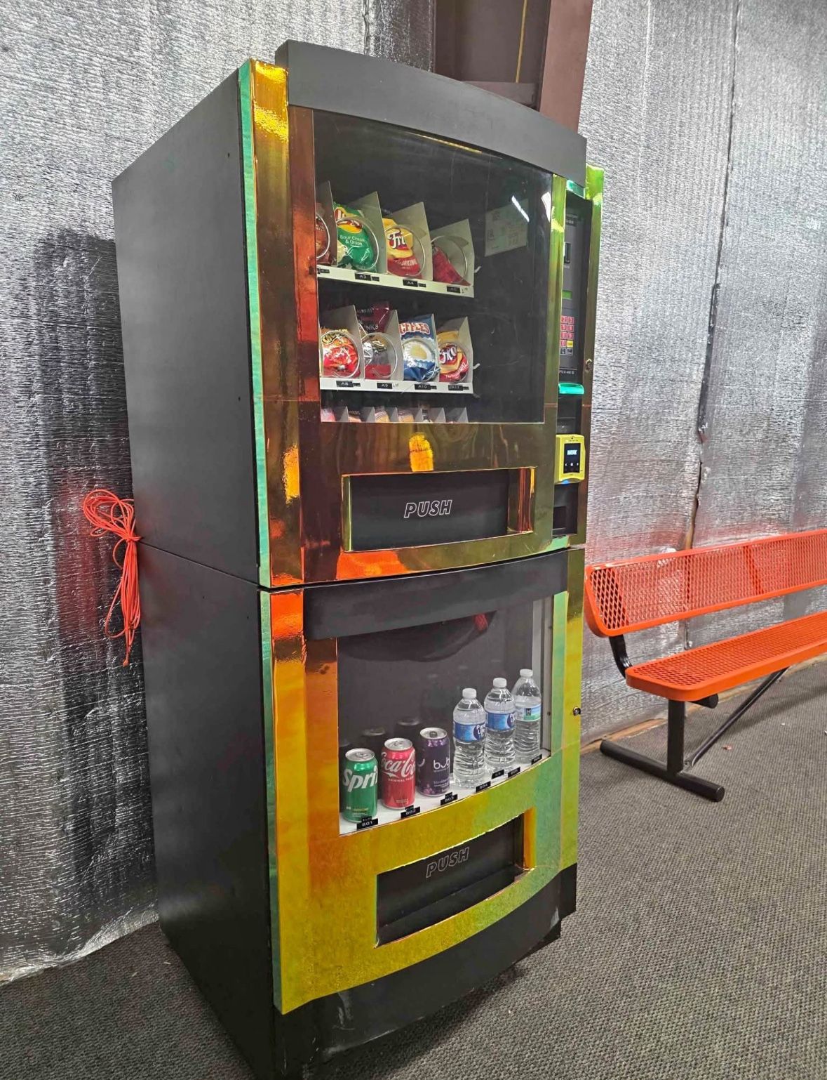 Combo Vend Machine (Drinks And Snacks )