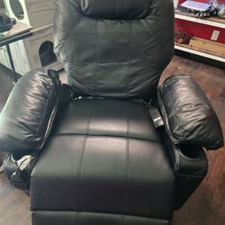 Black Power Lift Recliner Sofa Massage  Heated Chair Lounge w/Controls