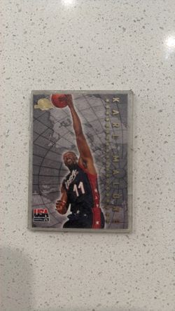 Karl Malone USA Basketball Trading Card