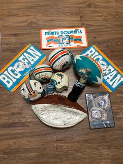 Miami dolphins Memorbilia