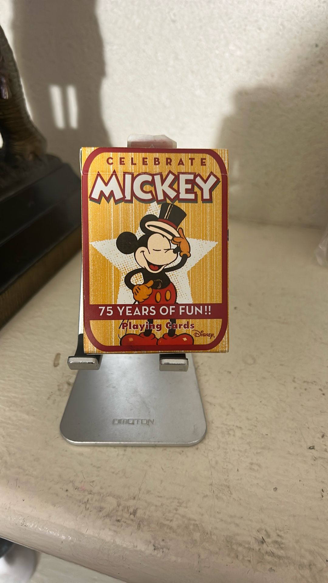 Disney's Celebrate Mickey 75 Years Of Fun!! Playing Cards