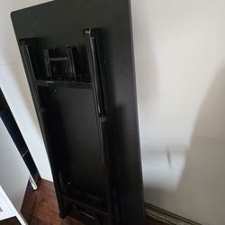 All Black Foldable Table 48"