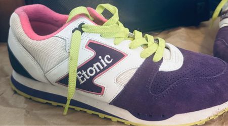 Vintage Men's Etonic Trans Am Trainer Sneaker Shoe Size  10.5 Purple