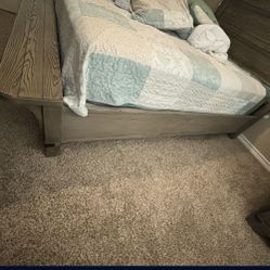 Amazing Bed Frame, Hardly Used. Comes With A Pillow Top Mattress!!