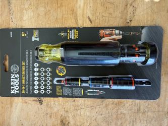 Klein Tools 20-in-1 Impact Driver Set with Screwdriver Bits and Flip Sockets