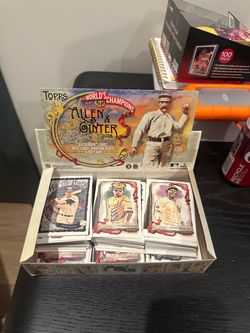 Allen Gynter opened hobby box with base