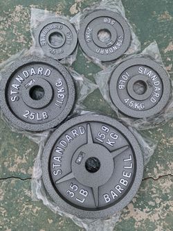 Brand new cap Olympic weight set