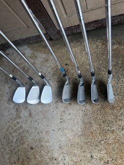 AP2 Golf Irons 4,5,6,8,P,W,W DEMOS Barley Used