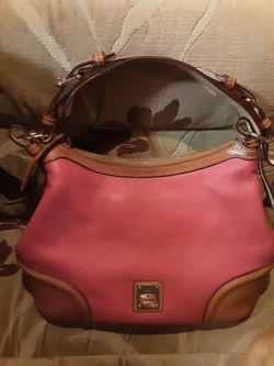 Dooney & Bourke Pebble Grain Leather Hobo Shoulder Bag
