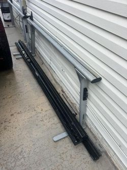 Roof rack for Ford truck F350 with bed cover. Price negotiable or best offer.