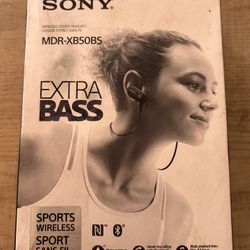 Sony Wireless Sports Head Phones 