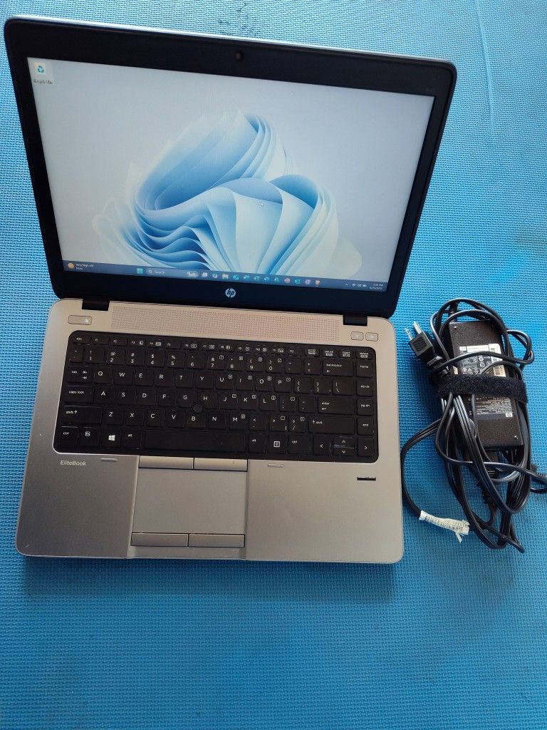 $130 Firm, Yes, It's Available, HP Elitebook 840 G1 laptop 14in, i5, 8gb/250gb SSD, lit keys, webcam, W11 pro, office 2021 pro, charger, good battery