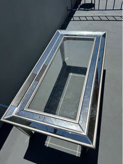 Silver Mirror Coffee Table