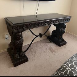 Vintage Neoclassical console table
