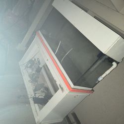 110 Gallon Overflow Fish Tank 