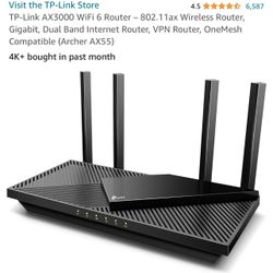 TP-Link AX3000 WiFi 6 Router