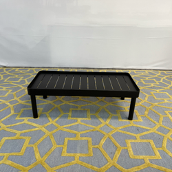( Delivery Available ) Burrow The Relay Outdoor Black Coffee Table
