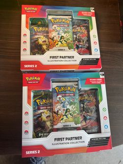 Pokémon First Partner Illustration Collection Series 2 (x2)