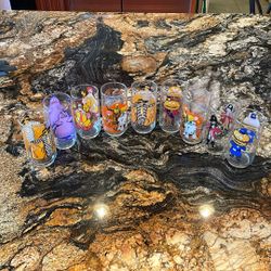 Burger King and McDonald’s glasses