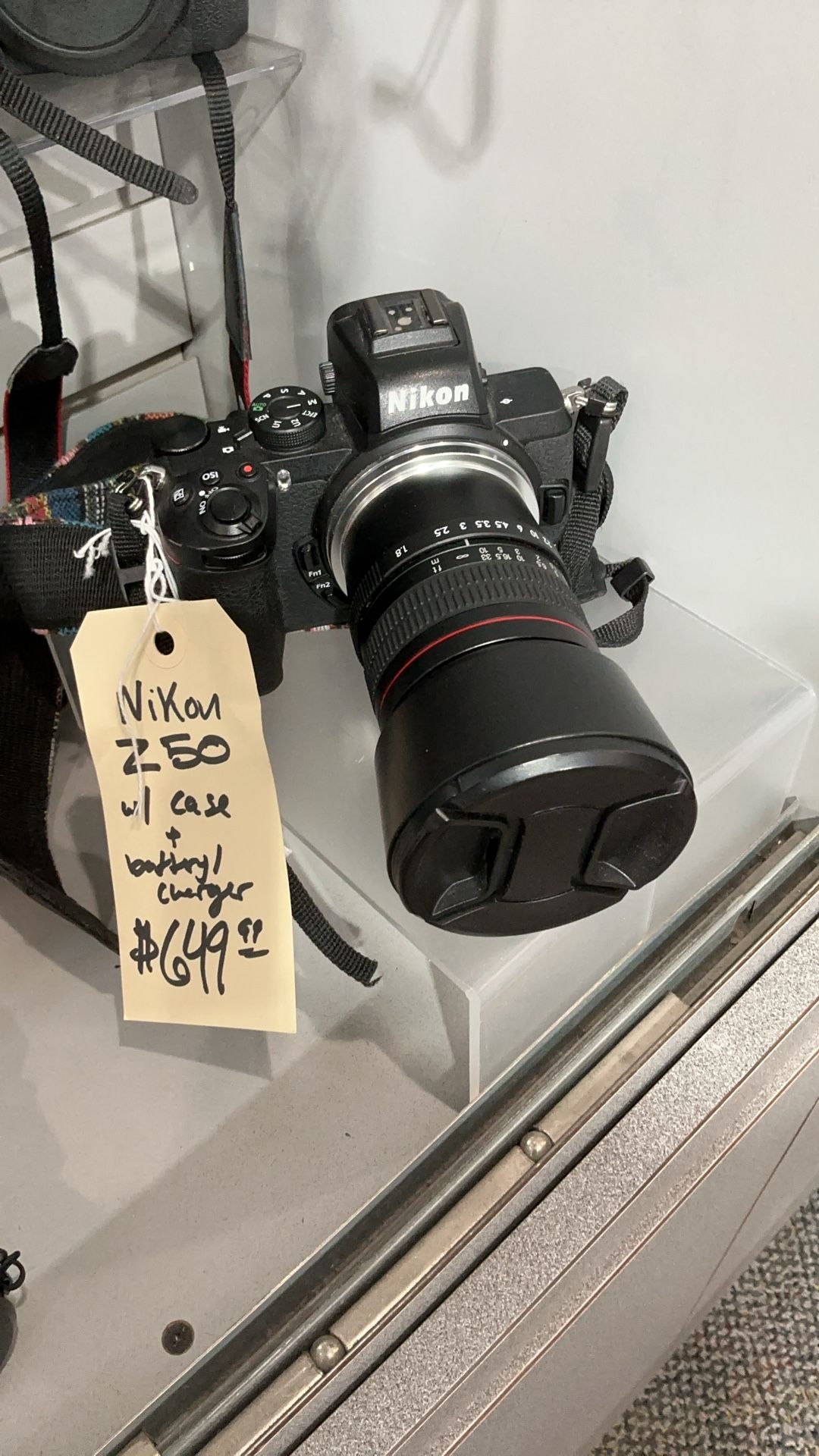 Nikon Z 50 with case battery and charger excellent condition