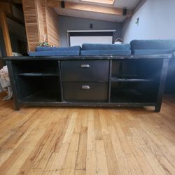 Wooden Entertainment Center 