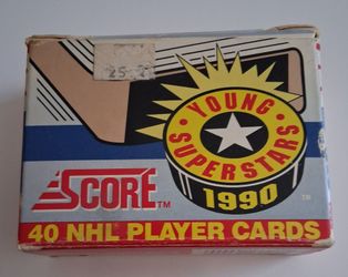 1990 Natalie HOCKEY League Super Star Players Cards