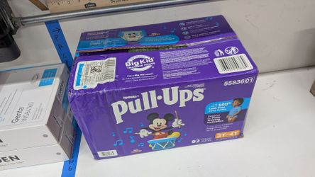 New box of pullups 3T - 4T . $20 firm. City of Orange 🍊