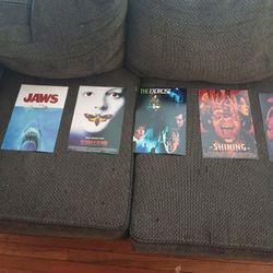 7 8x12 horror movie posters 