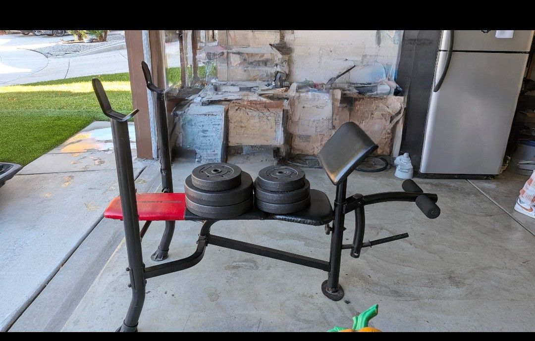 Weight Bench With Weights