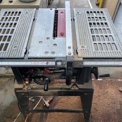Craftsman Table Saw 
