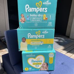Pampers Diapers Size 1 
